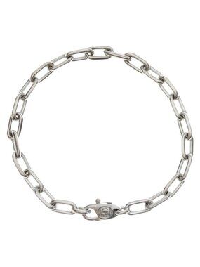 Cartier 18k White Gold Link Bracelet